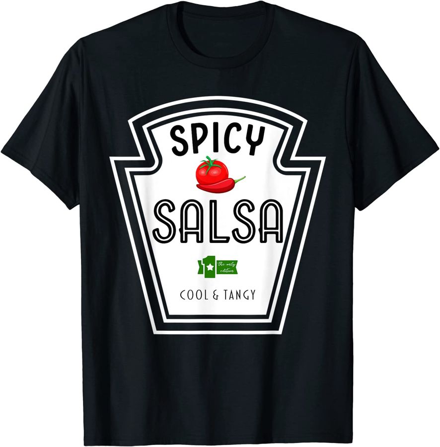 Funny Group Condiment Team Halloween Costume Spicy Salsa