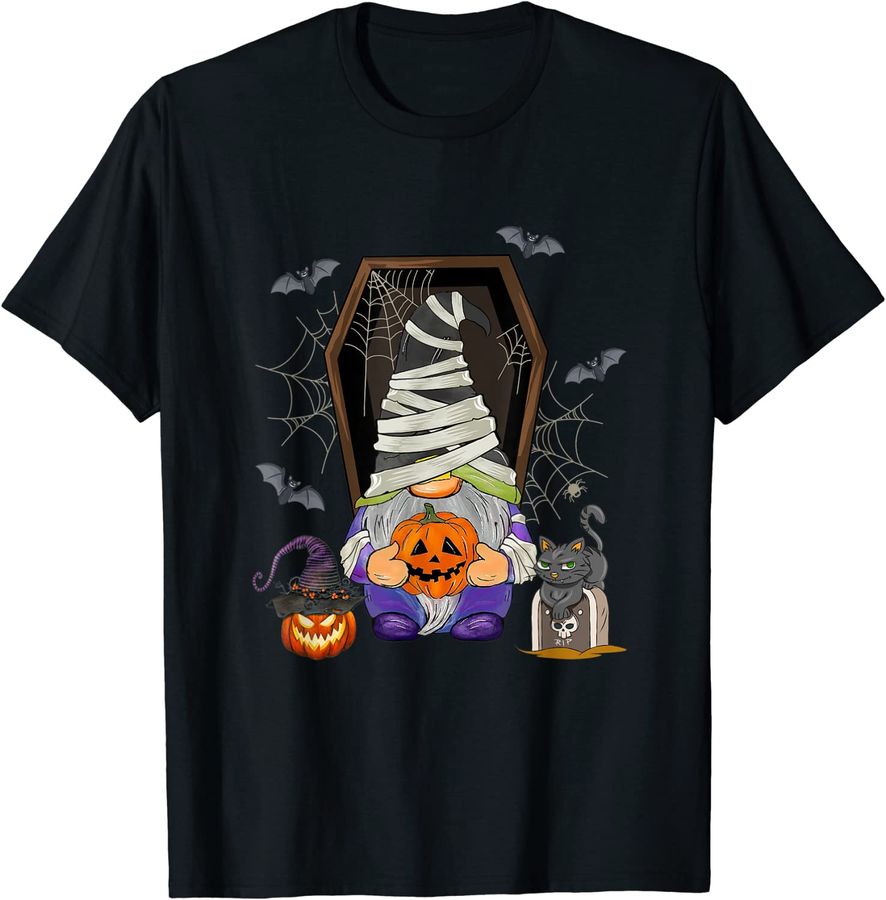 Gnome Mummy Halloween Costume Funny Pumpkin