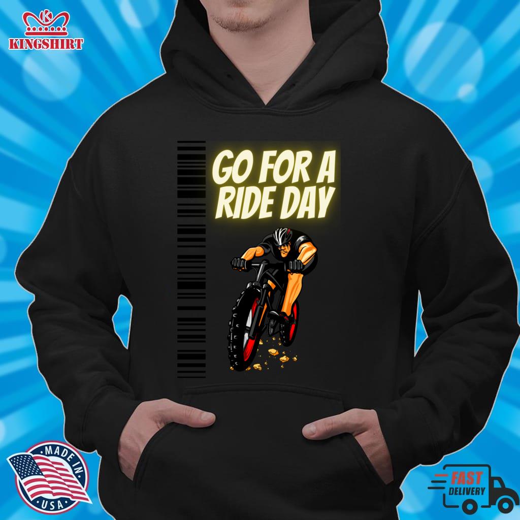 Go For A Ride Day And QR Pullover Sweatshirt