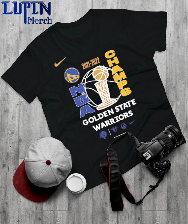 Golden State Warriors Nike 2022 NBA Finals Champions Locker Room Big And Tall T Shirt   Black