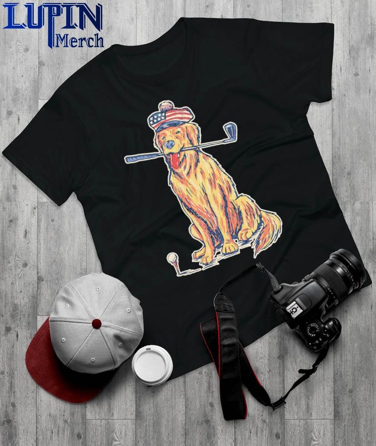 Golf Dog USA T Shirt