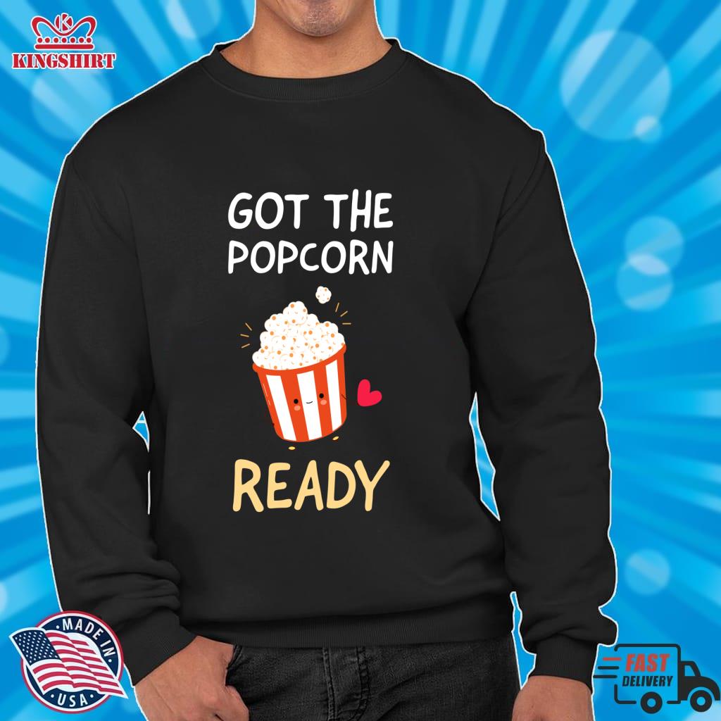 Got The Popcorn Ready Lightweight Hoodie
