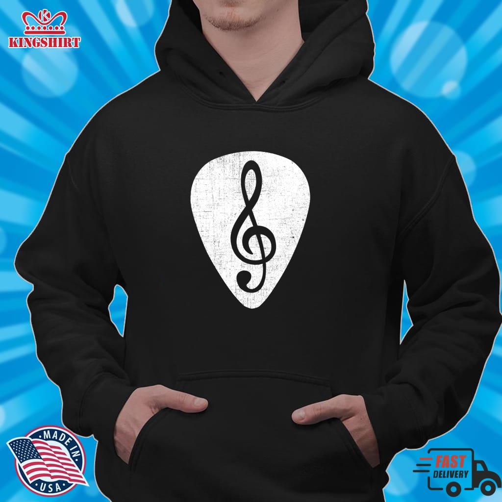 Guitar Pick Music Symbol Note Pullover Sweatshirt