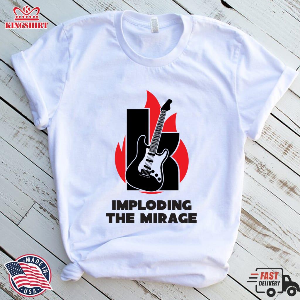 Guitar. The Killers. Imploding The Mirage    Lightweight Hoodie