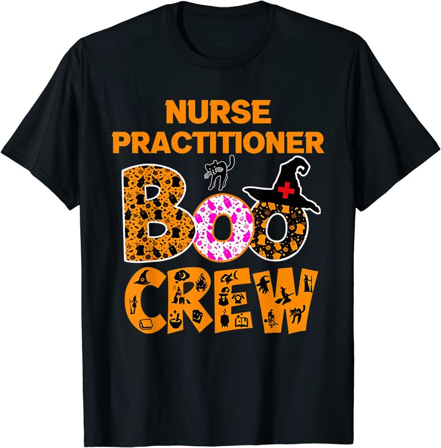 Halloween Nurse Practitioner Boo Crew,Nurse Halloween