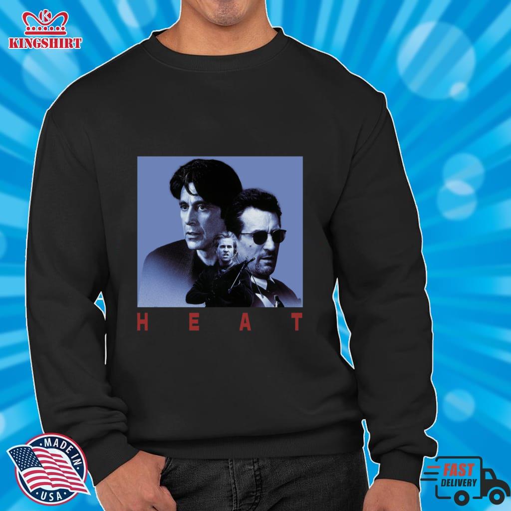 Heat Movies Character Poster  Pullover Hoodie