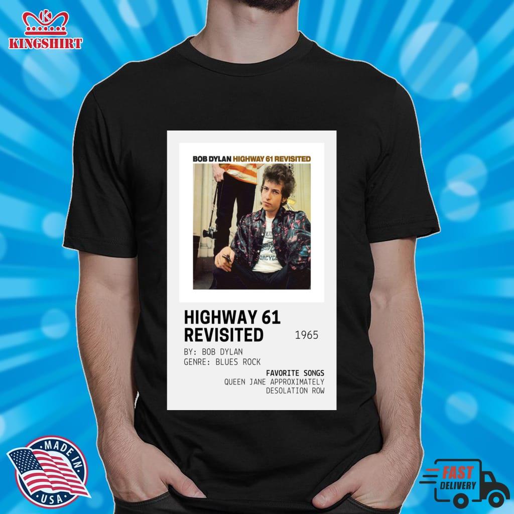 Highway 61 Revisited Minimalist Album Lightweight Hoodie