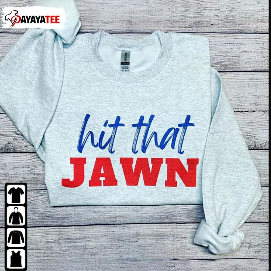 Hit That Jawn Phillies Shirt Basic Unisex Gift For Lovers
