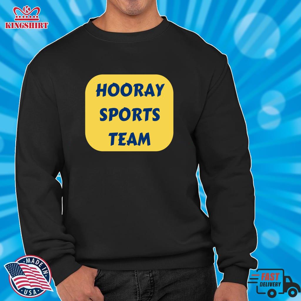 Hooray Sports Team Pullover Sweatshirt