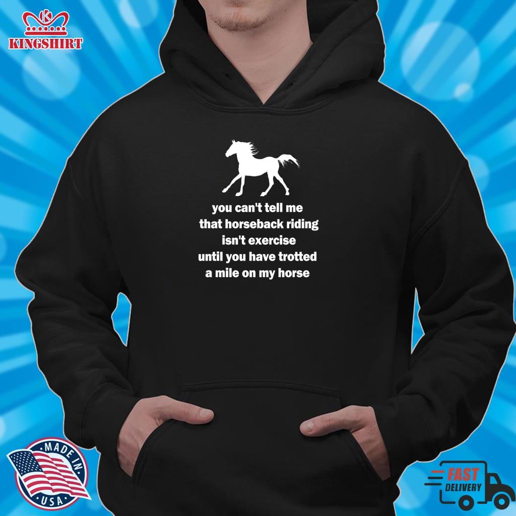 Horse And Exercise Pullover Sweatshirt