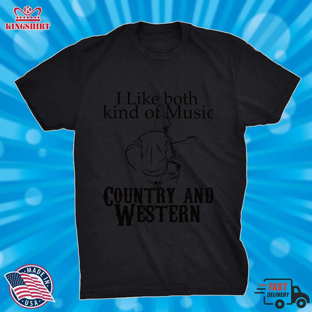 I Like Both Country And Western Pullover Hoodie