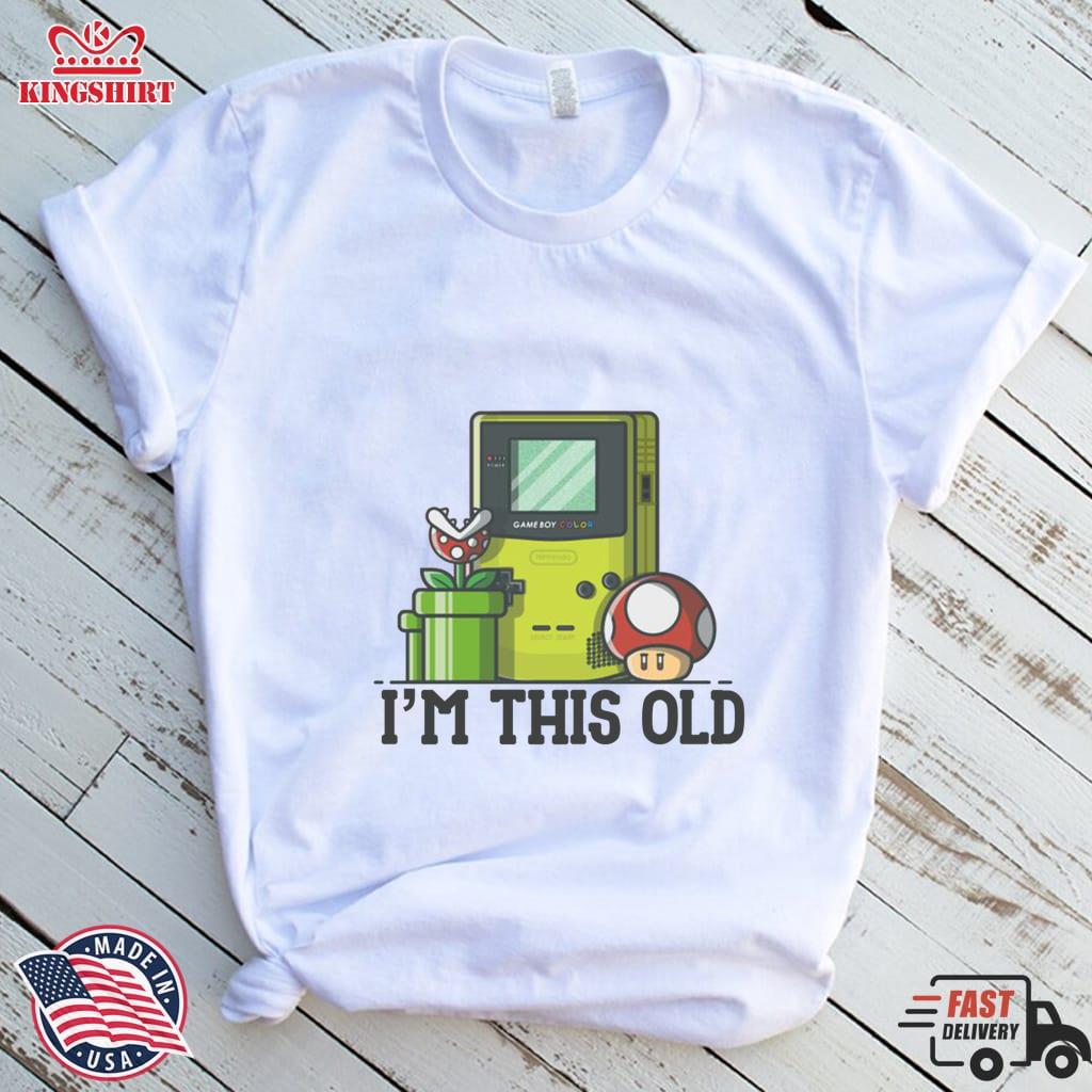 I'm This Old T Shirt, Arcad Gamer T Shirt Pullover Hoodie