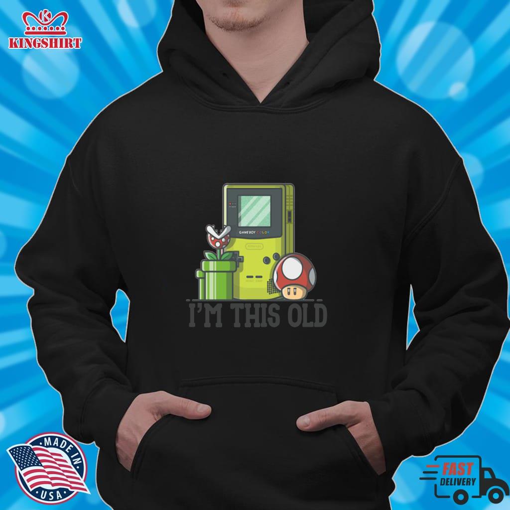 I'm This Old T Shirt, Arcad Gamer T Shirt Pullover Hoodie