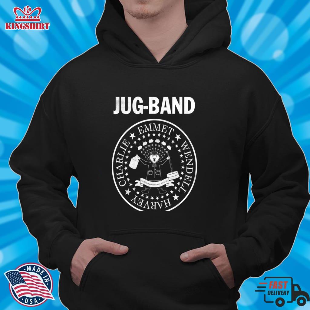 Jug Band Zipped Hoodie