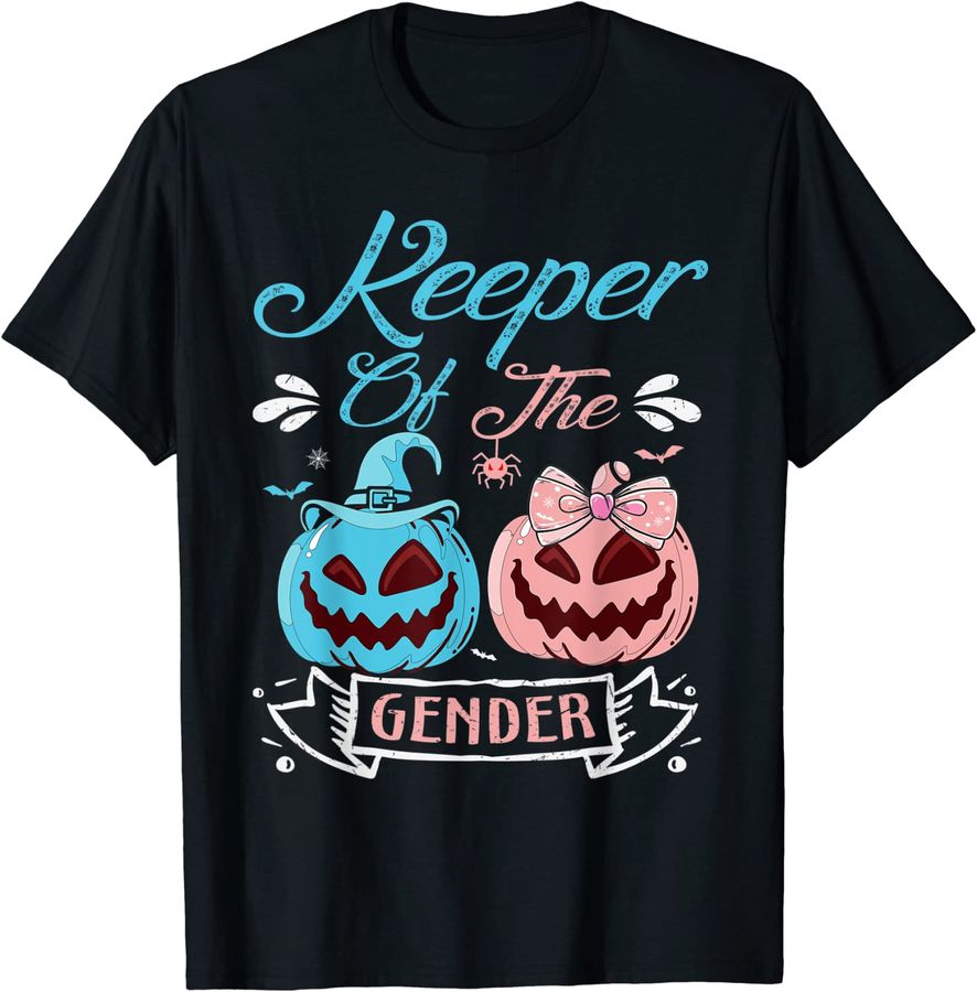Keeper Of The Gender Pumpkins In Blue And Pink   Party Idea