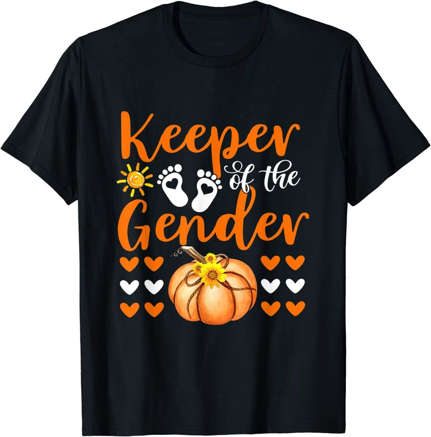 Keeper Of The Gender Reveal Baby Halloween Thanksgiving