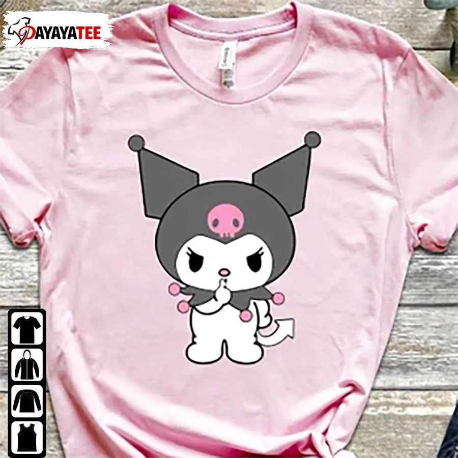Kitty Kuromi Shirt Hello Kitty And Friends Unisex Hoodie