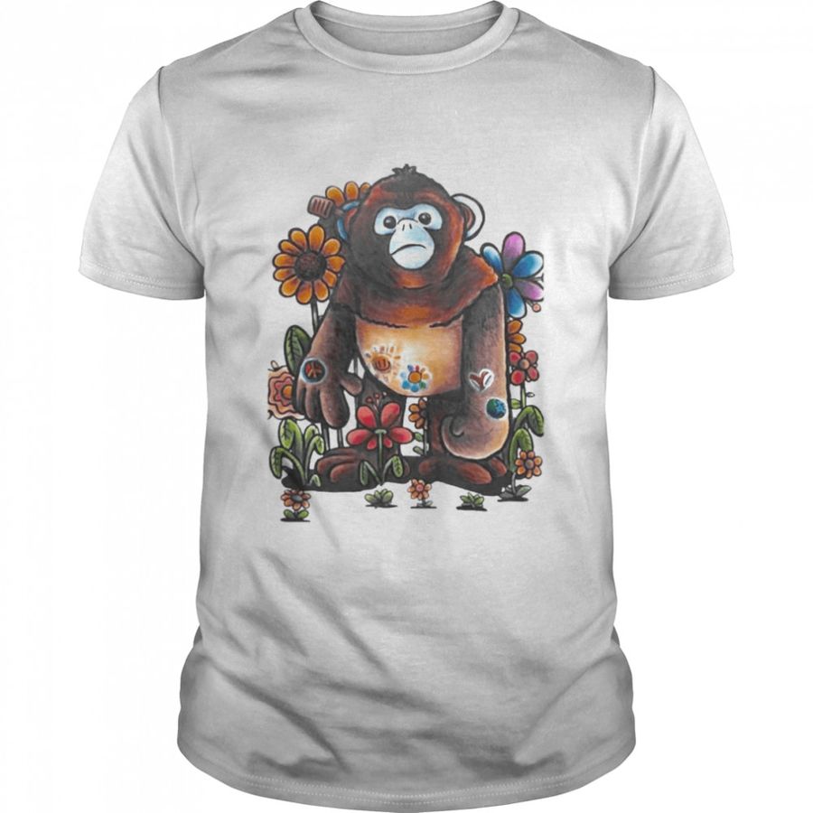 Monkey Drawing Shirt