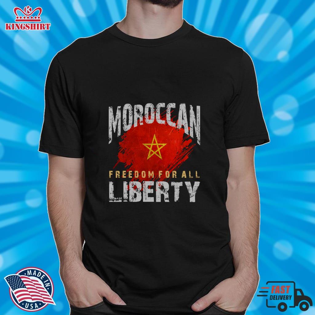 Moroccan Liberty Freedom For All Pullover Hoodie