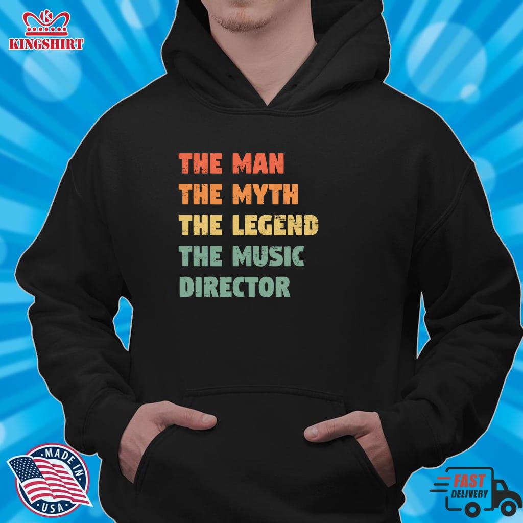 Music Director Funny, Gift For Him, Music Director Pullover Hoodie