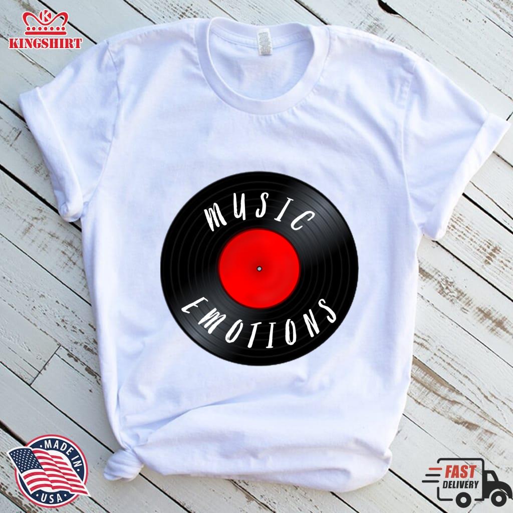 Music Emotions Classic T Shirts Zipped Hoodie