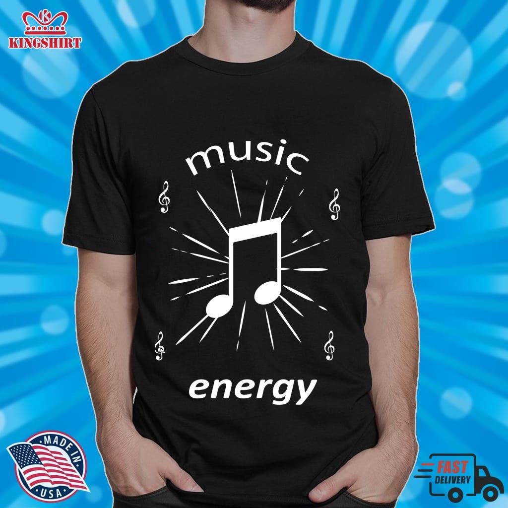 Music Energy Music Is My Energy Music Notes Band Singer Lightweight Sweatshirt