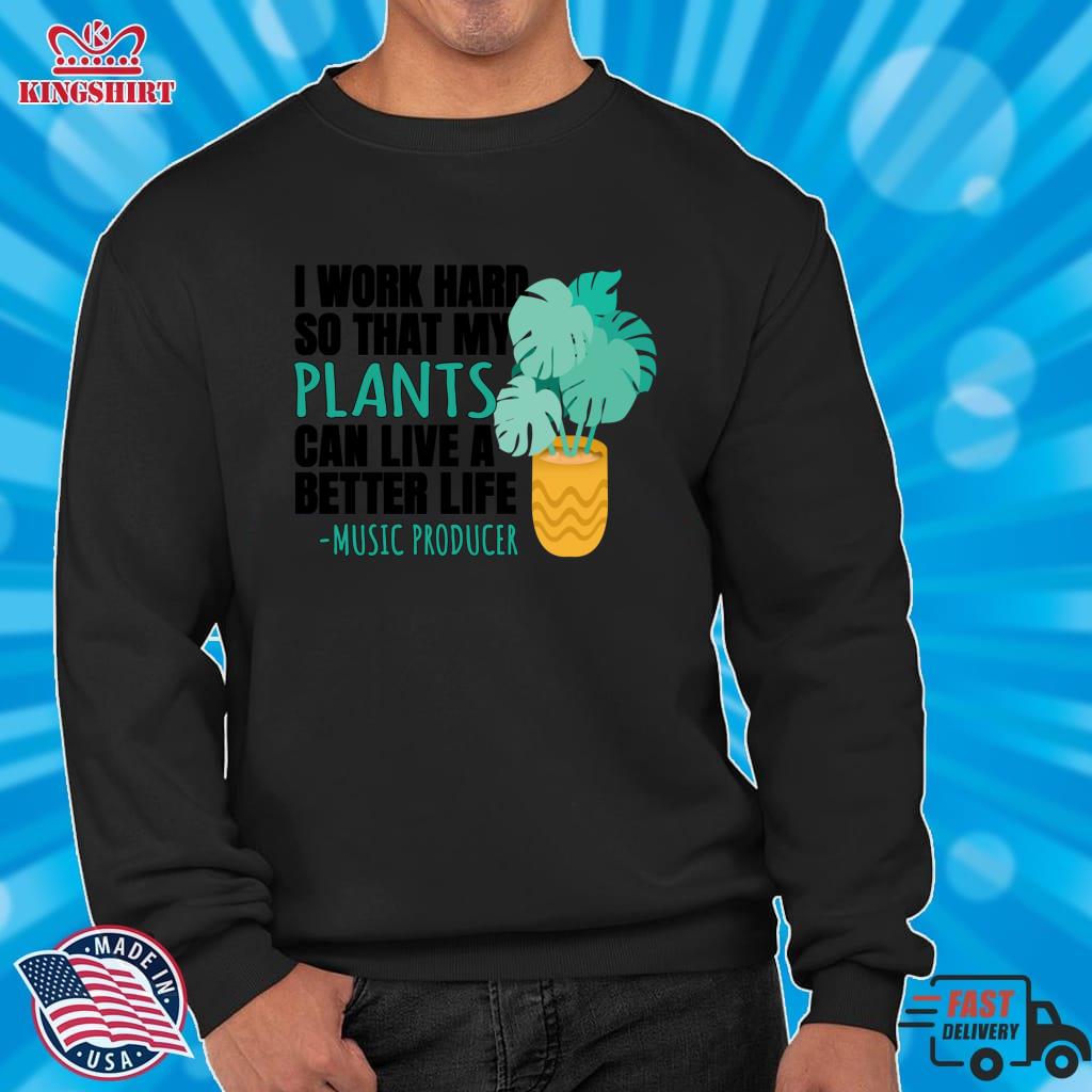 Music Producer Quote Pullover Sweatshirt