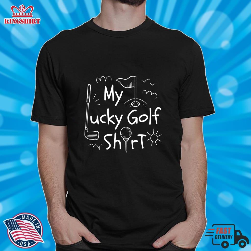 My Lucky Golf Shirt Zipped Hoodie