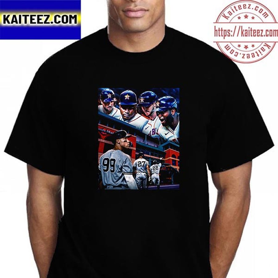 New York Yankees Vs Houston Astros Game 2 MLB ALCS 2022 Postseason Vintage T Shirt