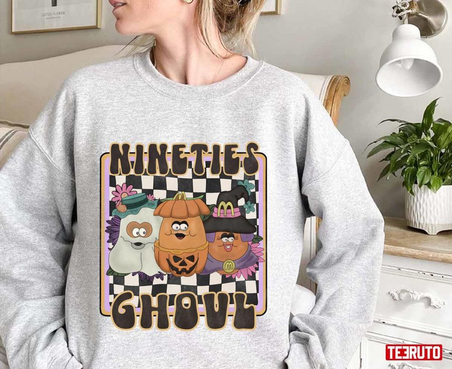 Nineties Ghoul Mcdonalds Halloween Buckets Unisex Sweatshirt
