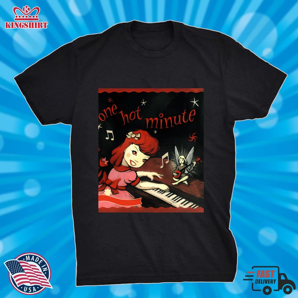 One Hot Minute Album Baby Playing The Piano Zipped Hoodie
