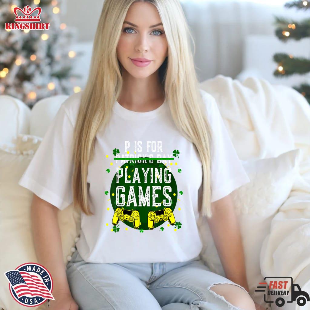 P Is For Playing Games St Patricks Day 11 Zipped Hoodie