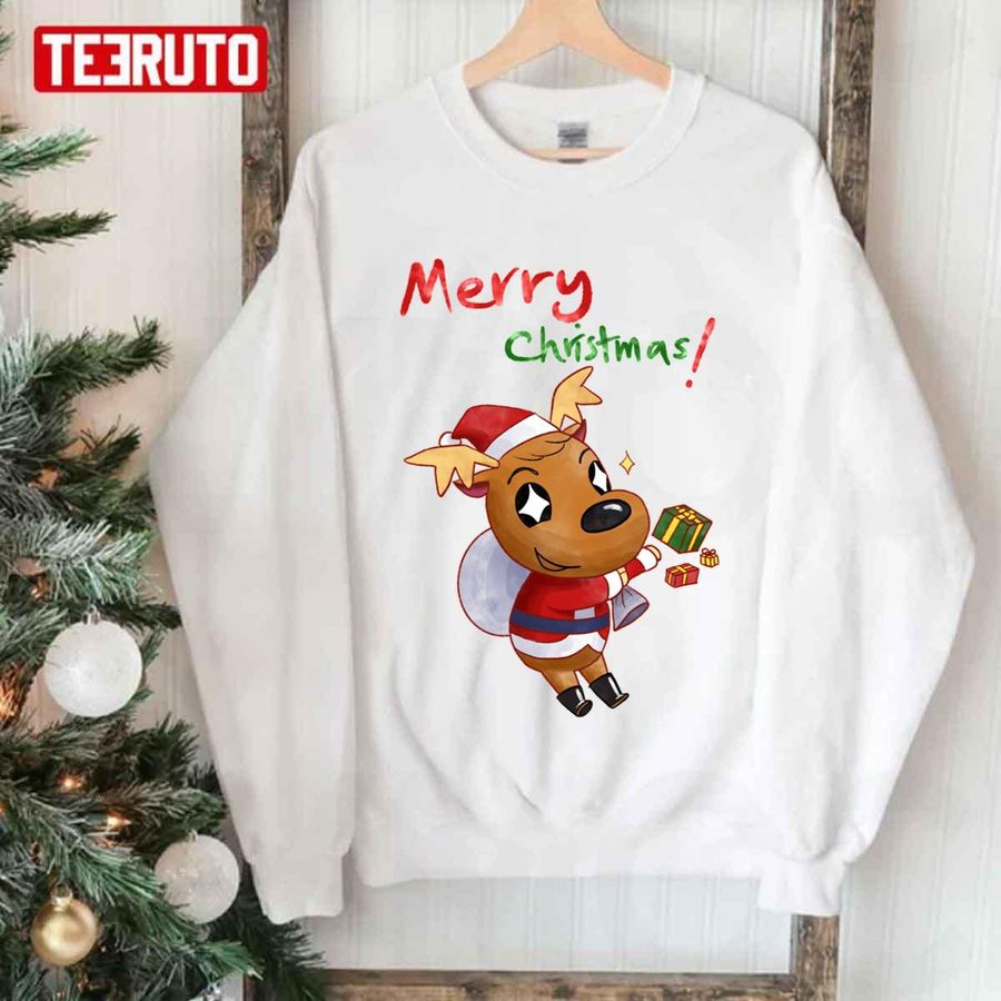 Reindeer Jingle Animal Crossing Christmas Unisex Sweatshirt