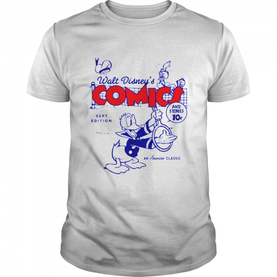 Retro Design Donald Duck Comic Cover Shirt
