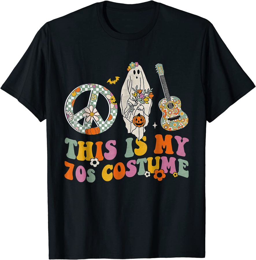 Retro Groovy This Is My 70S Costume Halloween Funny Gifts