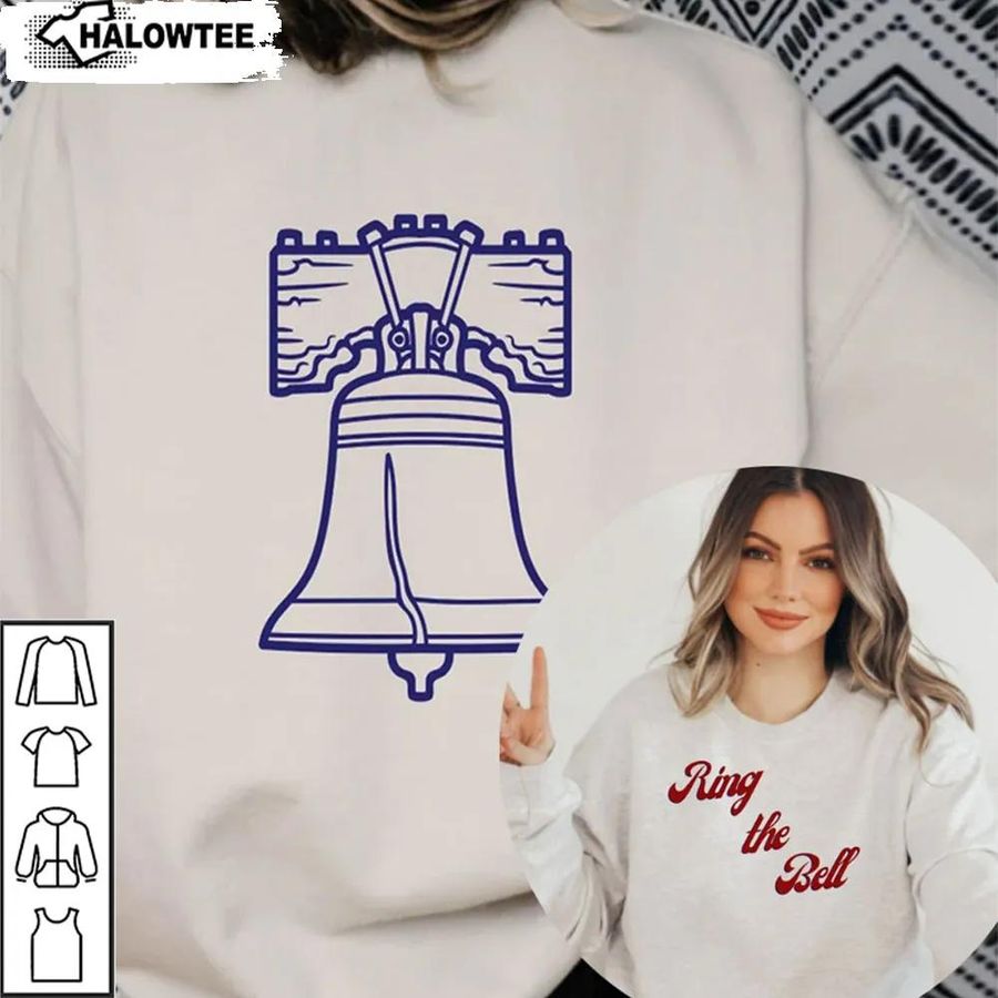 Ring The Bell Philadelphia Phillie Phanatic Sweatshirt Shirt Bryce Harper Gifts For Fan