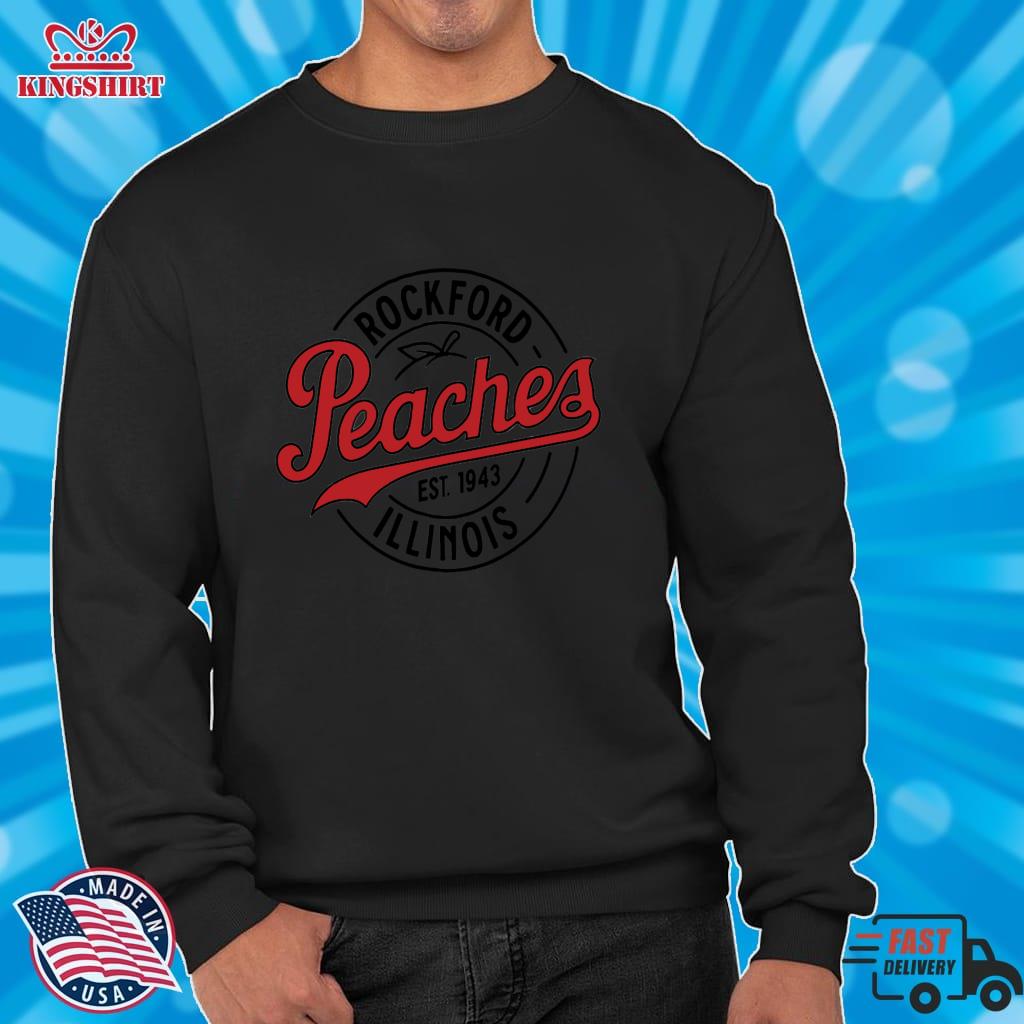 Rockford Peaches  Pullover Sweatshirt