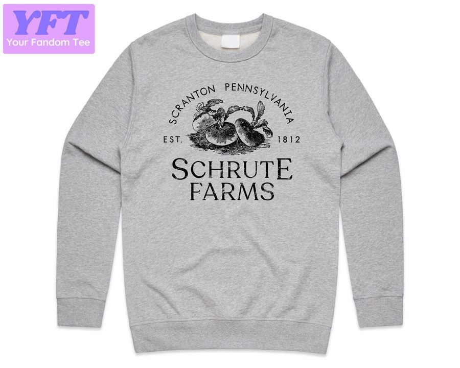 Schrute Farms Us Office Dwight Michael Scott Funny Unisex Sweatshirt