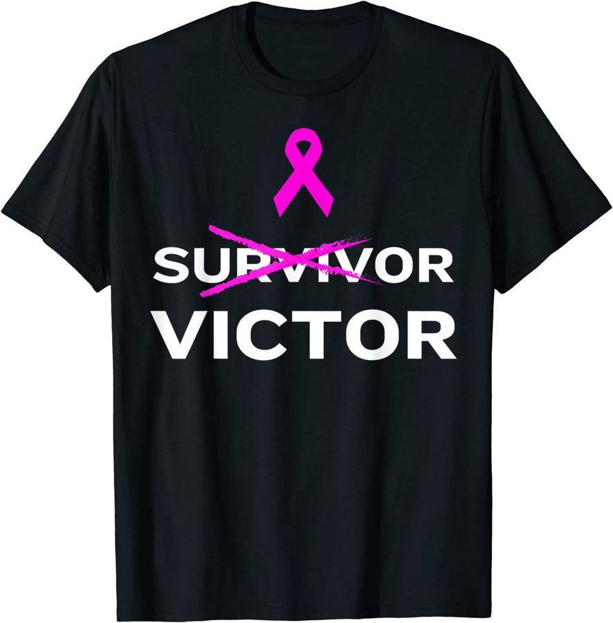 Survivor Victor Inspirational Breast Cancer Awareness