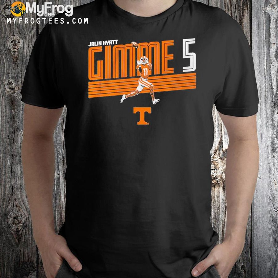 Tennessee Football Jalin Hyatt Gimme 5 Shirt