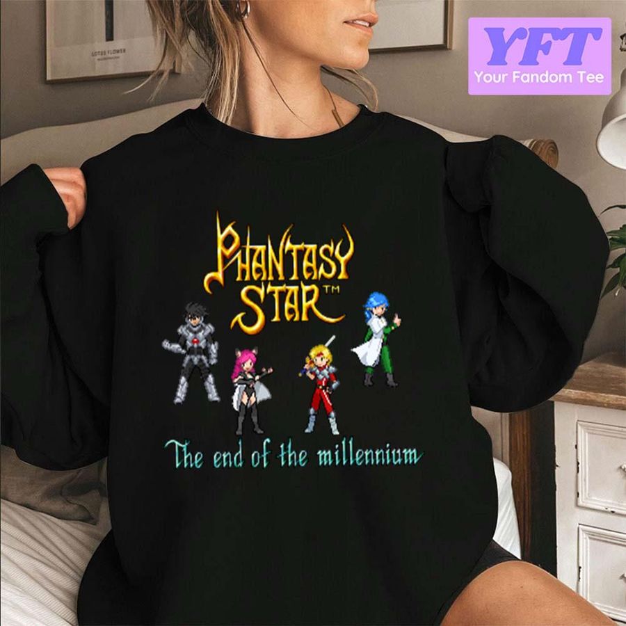 The End Of The Millennium Phantasy Star Online Unisex Sweatshirt
