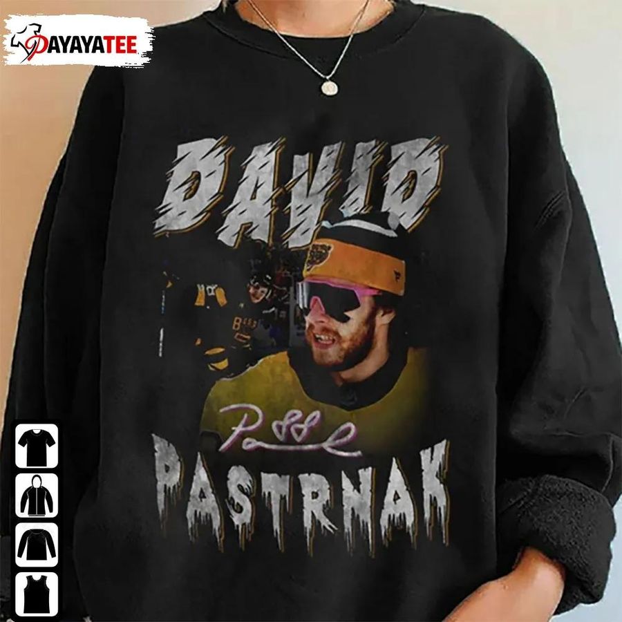 Vintage David Pastrnak Sweatshirt Hockey Gift