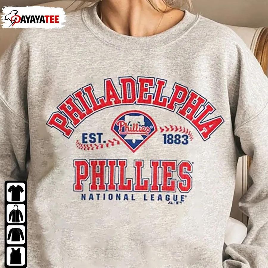 Vintage Phillies Baseball Shirt Philadelphia 1983 Baseball