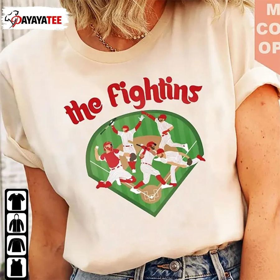 Vintage The Fightins Shirt Philadelphia Phillies Baseball Unisex Gift For Fan