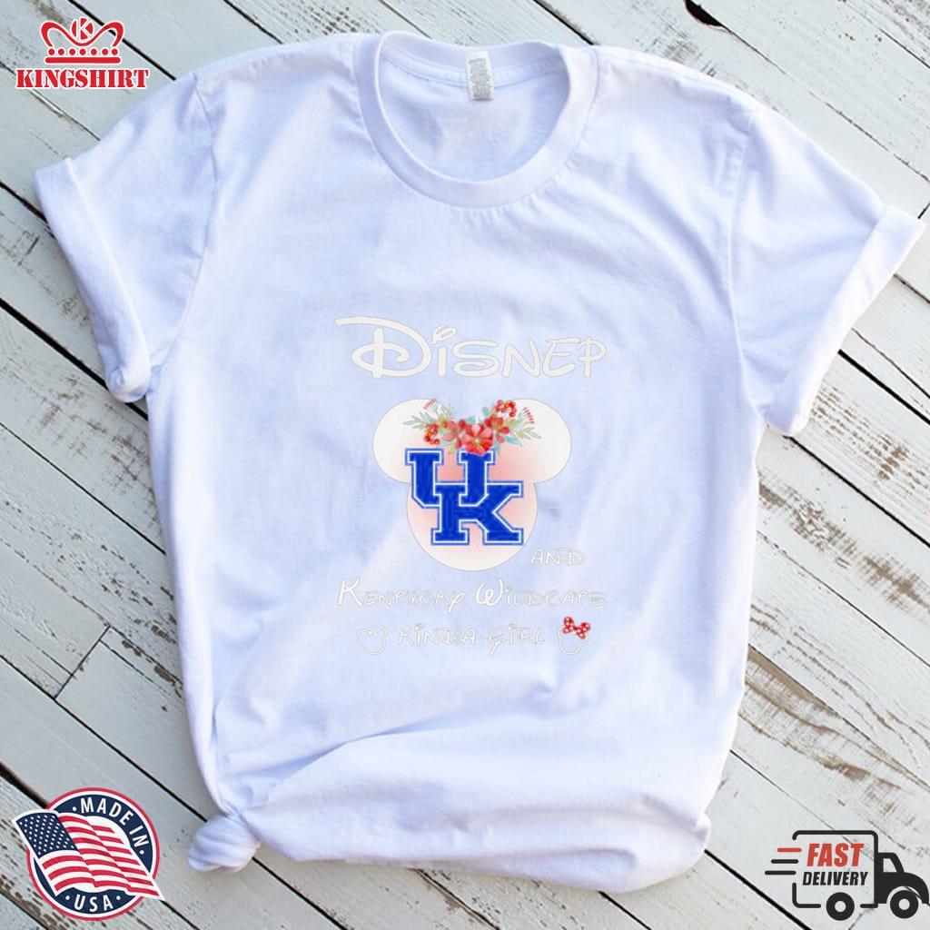 2022 Disney Mickey Mouse And Kentucky Wildcats Kind Girl Shirt