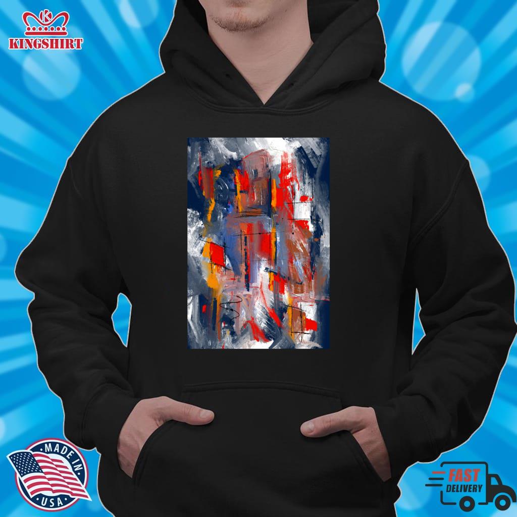Abstract Painting Lightweight Hoodie