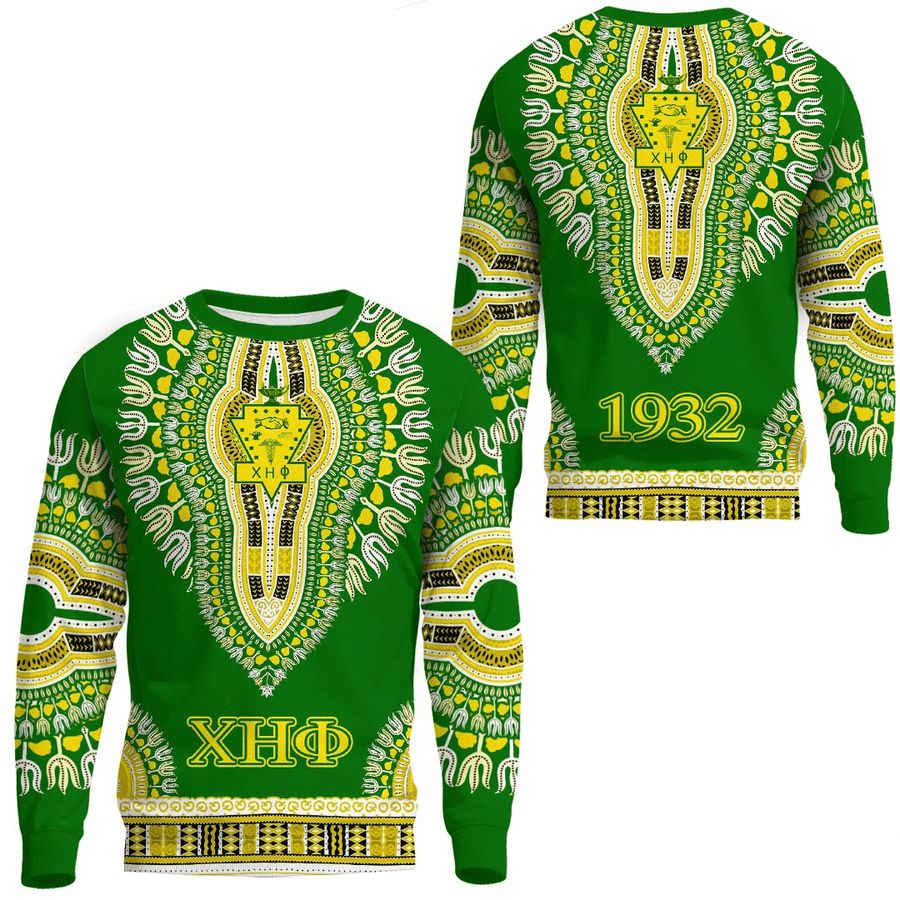 Africa Zone Sweatshirt  Chi Eta Phi Dashiki Sweatshirts 