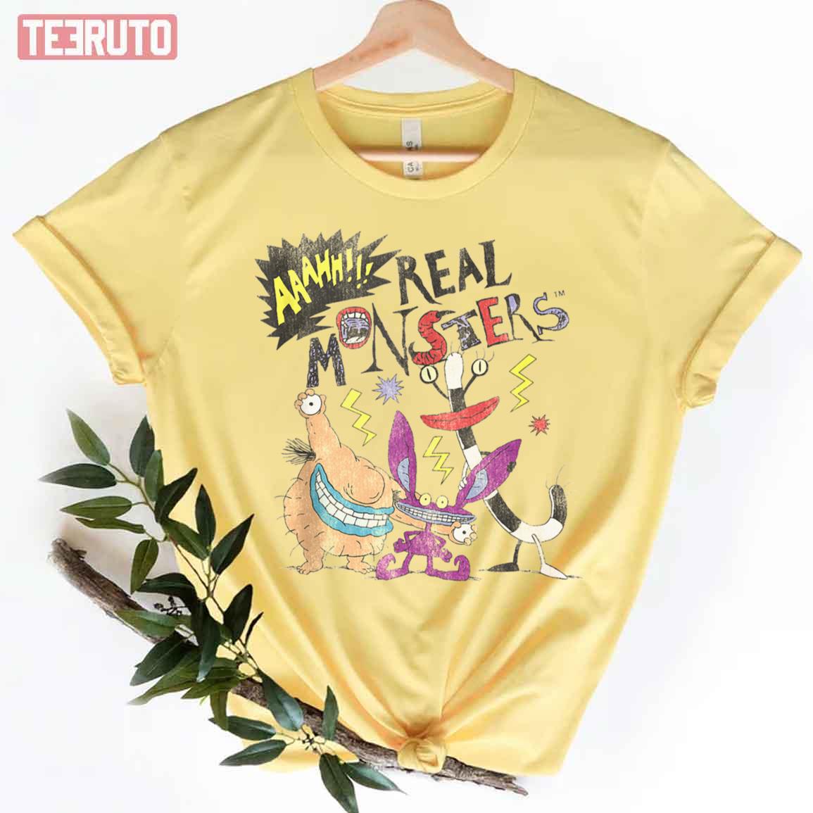 Ahh Real Monsters Friends Group Shot Unisex T Shirt