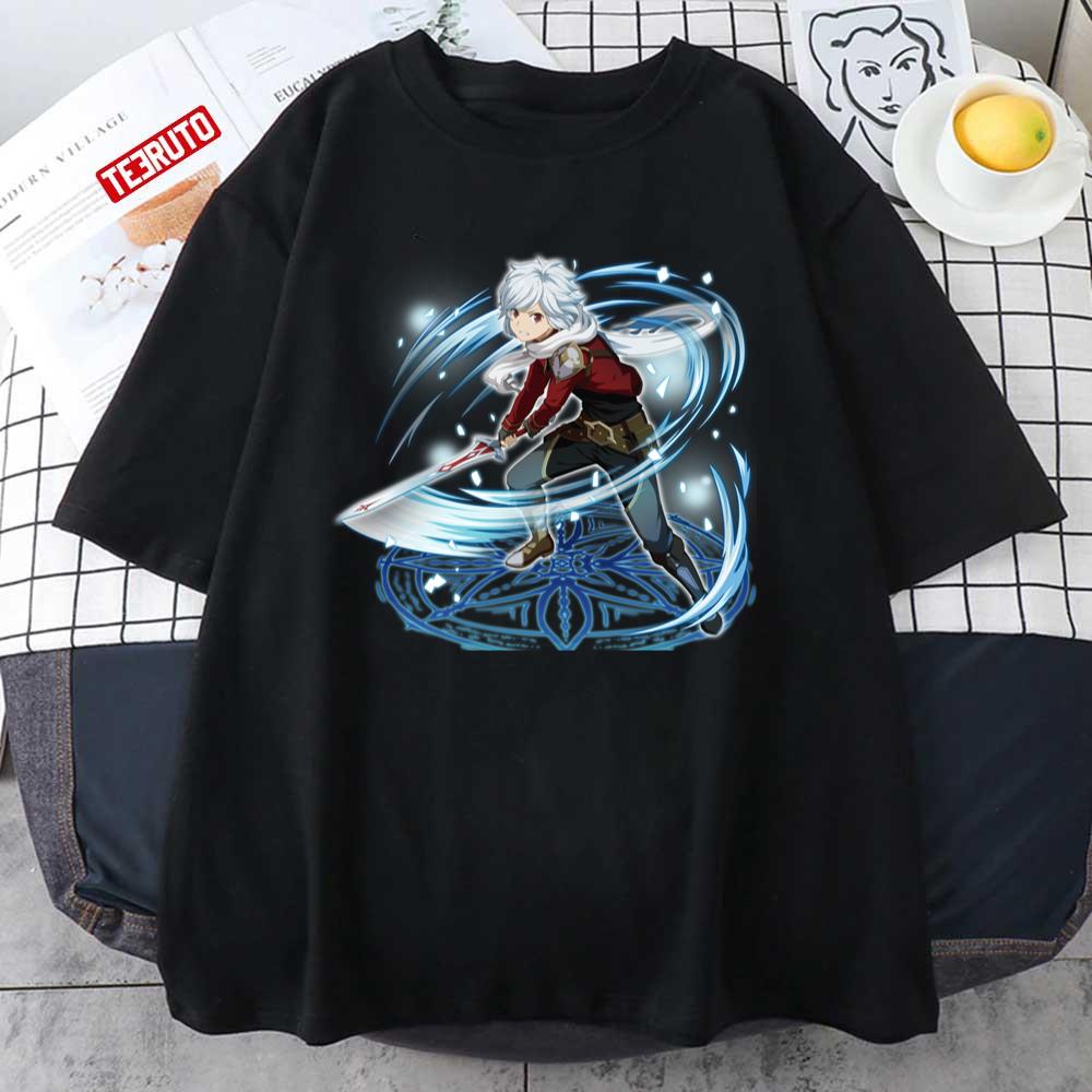Anime Danmachi Hestia Familia Bell Cranel And His Sword Unisex T Shirt