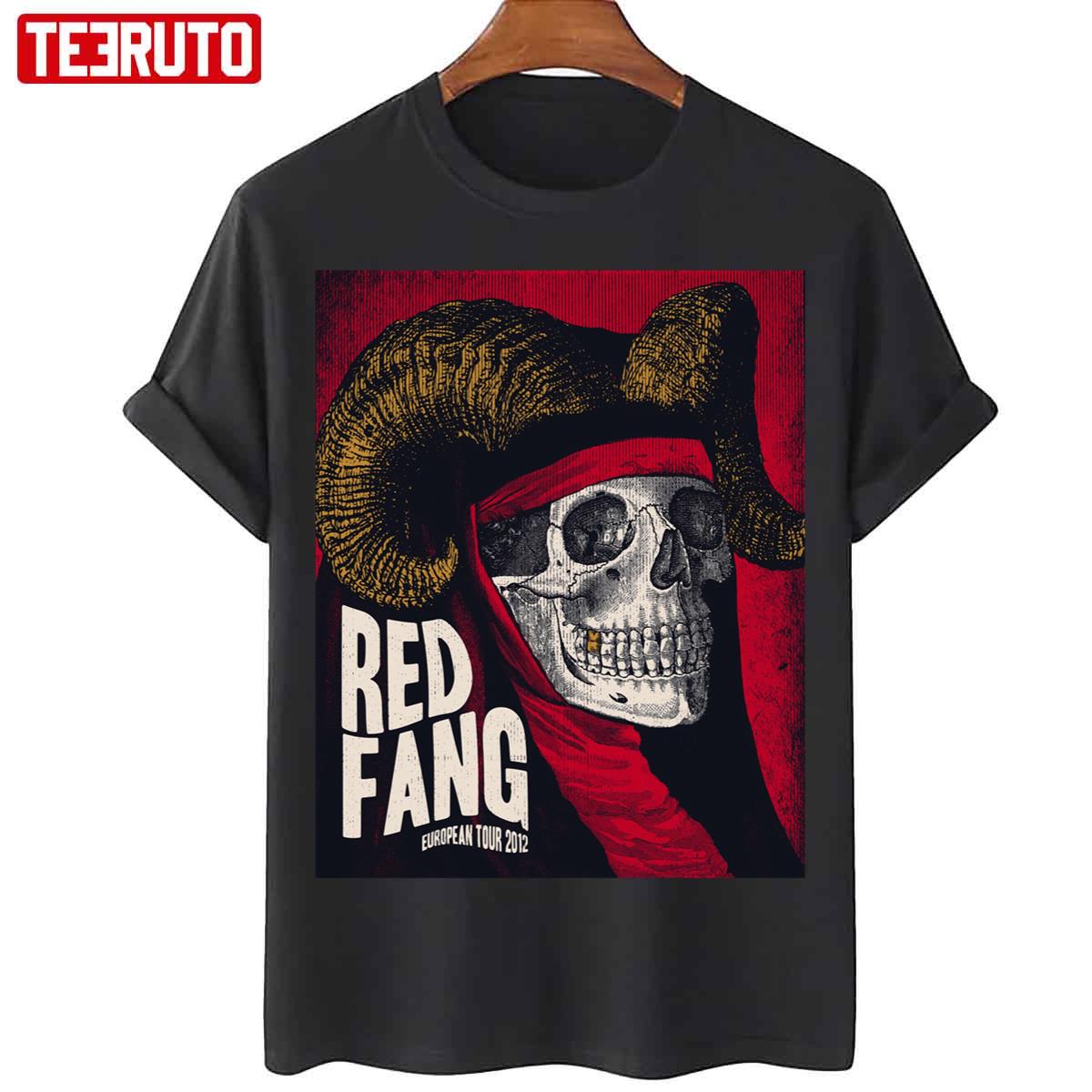 Antidote European Tour 2O12 Red Fang Unisex T Shirt